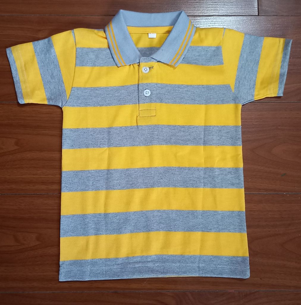 Ashok Leyland Yellow and Grey Stripes LKG and UKG