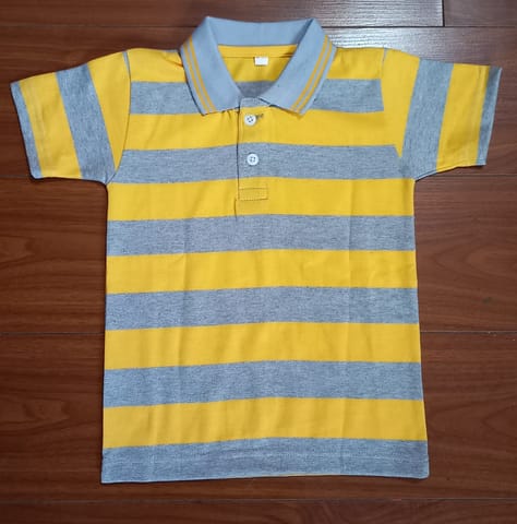 Ashok Leyland Yellow and Grey Stripes - LKG and UKG
