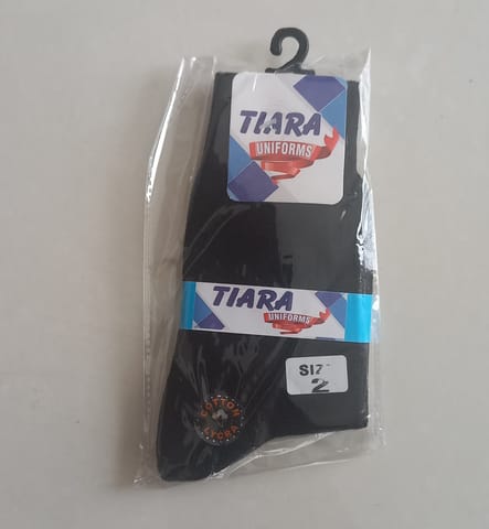 Sishya Black Ankle Length Socks - Grade 1 to Grade 12