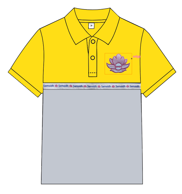 Samsidh Yellow T shirt