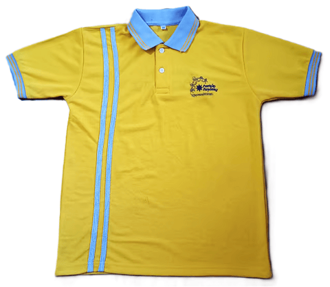 Aurinko Academy Uniform Yellow T Shirt - Grade 6 to Grade 8