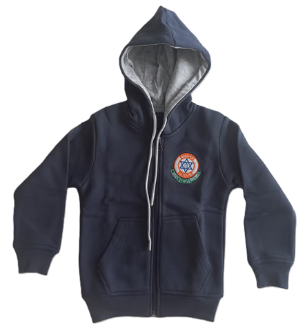 Sishya Grey Jacket - LKG to Grade 12